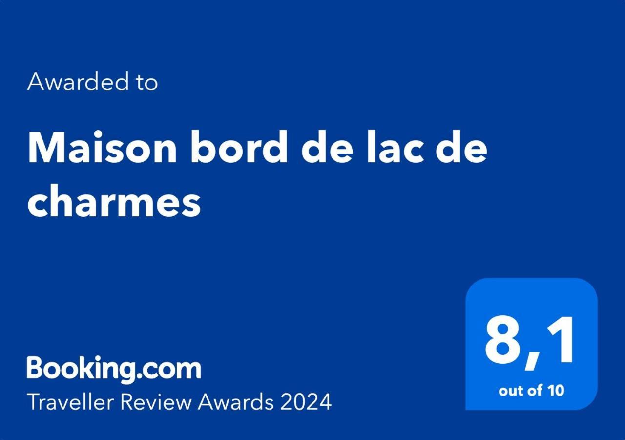 Maison Bord De Lac De Charmes Bannes  Kültér fotó